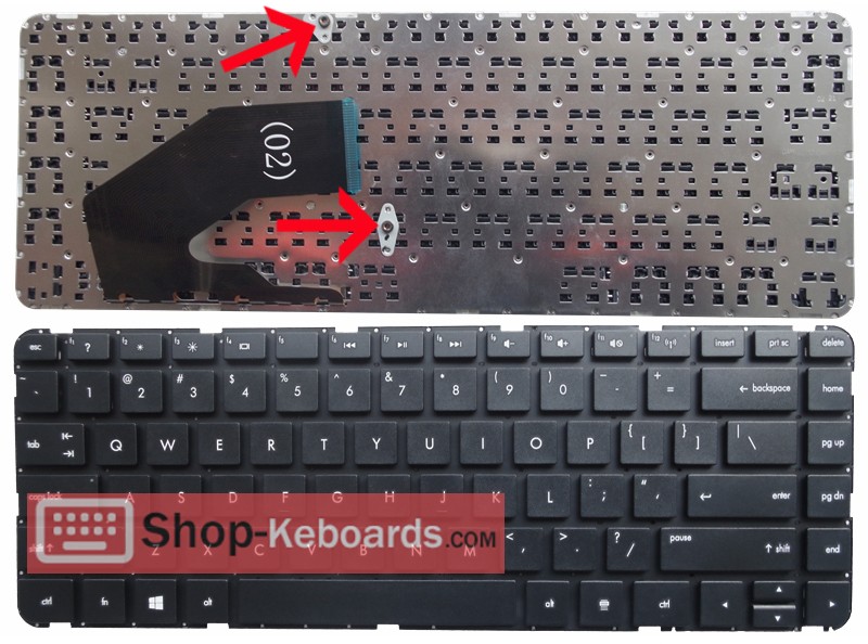 HP Envy M4-1100 through Envy M4-1199 Keyboard replacement