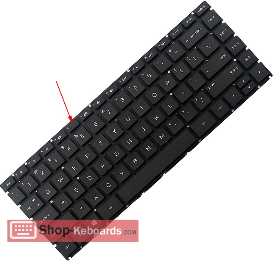 HP NSK-XC5SQ Keyboard replacement