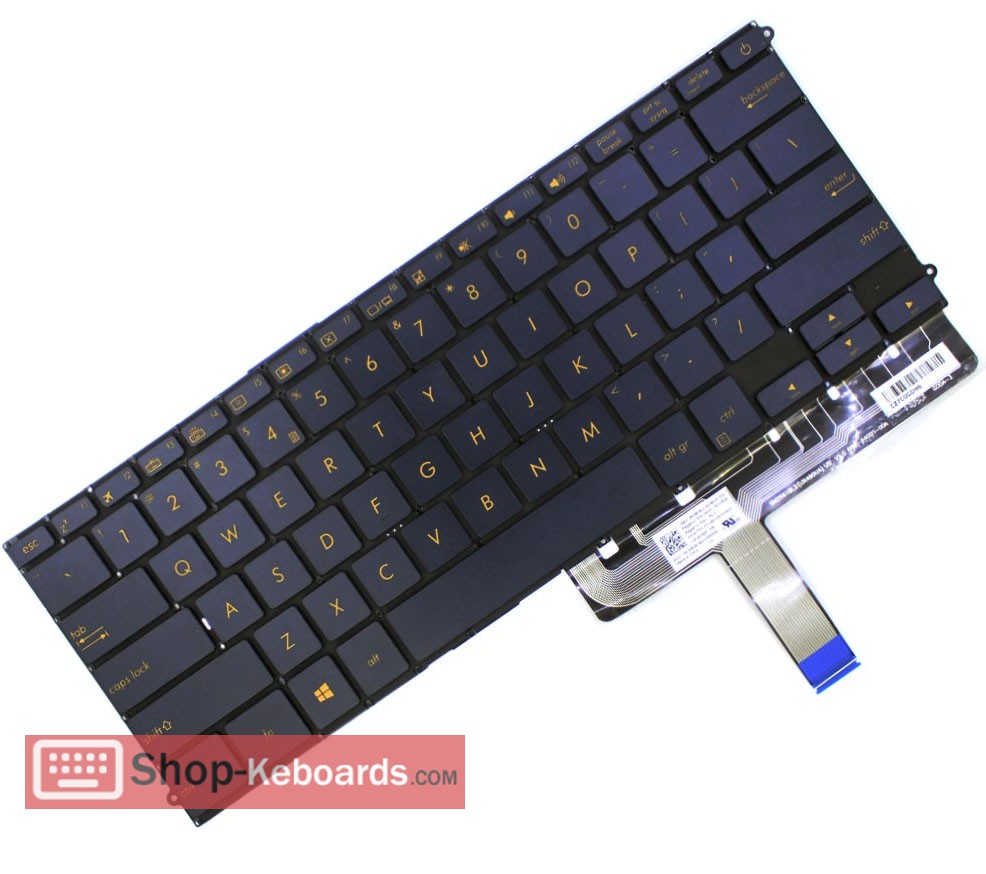 Asus 0KNB0-D633BE00 Keyboard replacement