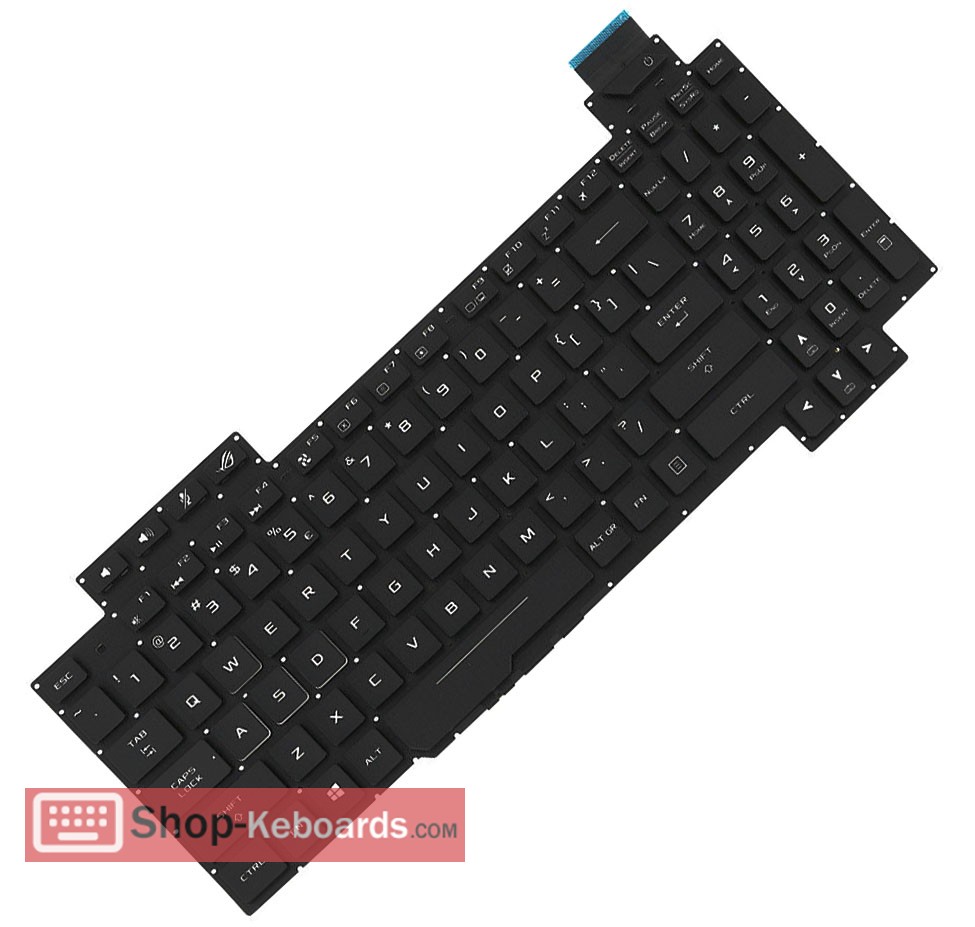 Asus V170746DS1 Keyboard replacement