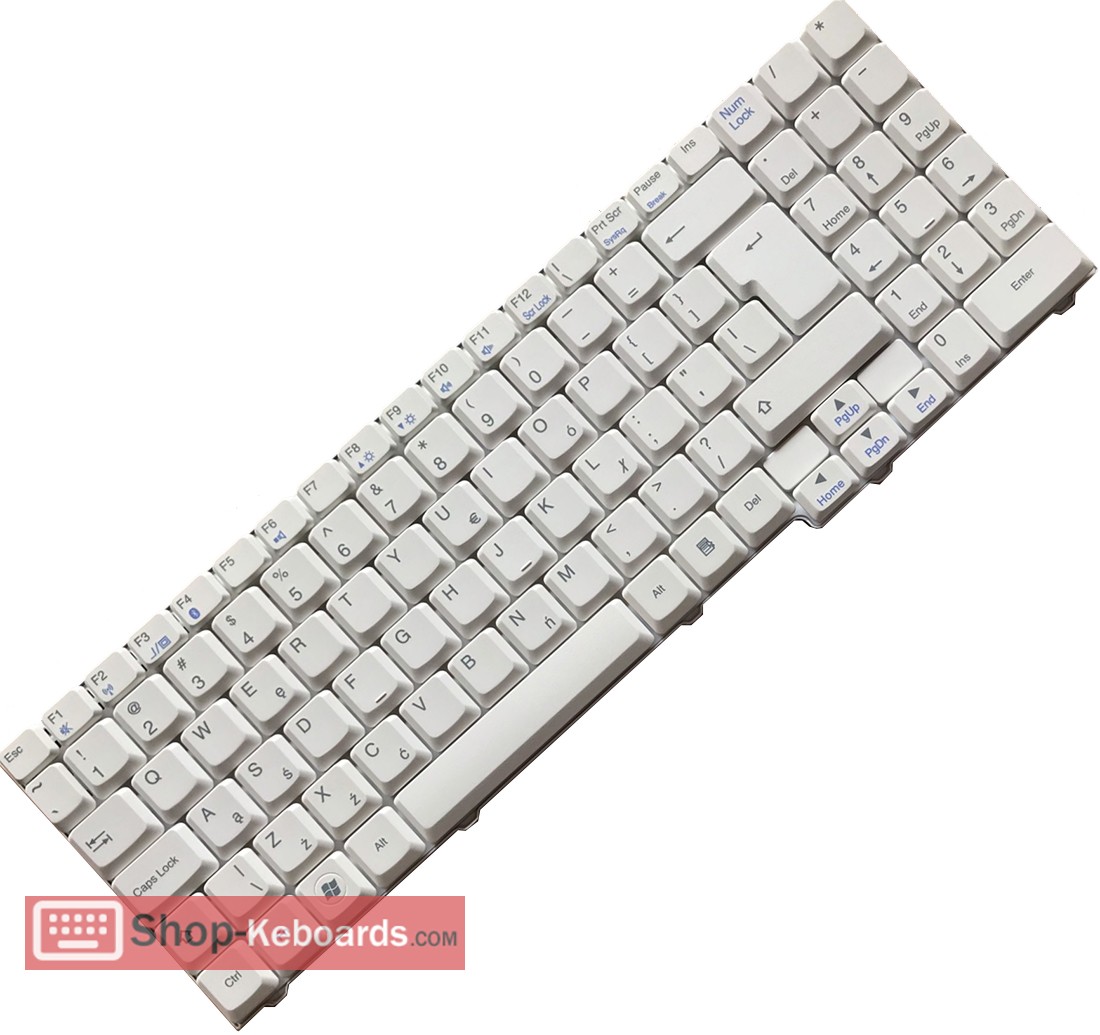 Packard Bell MP-03756I0-9205 Keyboard replacement