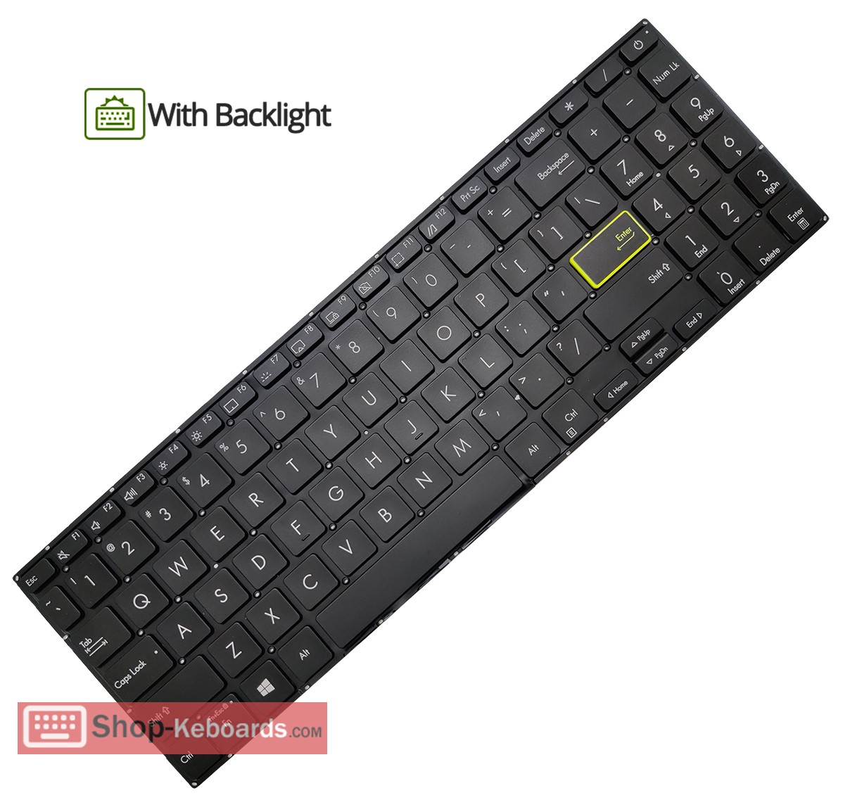 Asus 0KNB0-562BFR00 Keyboard replacement
