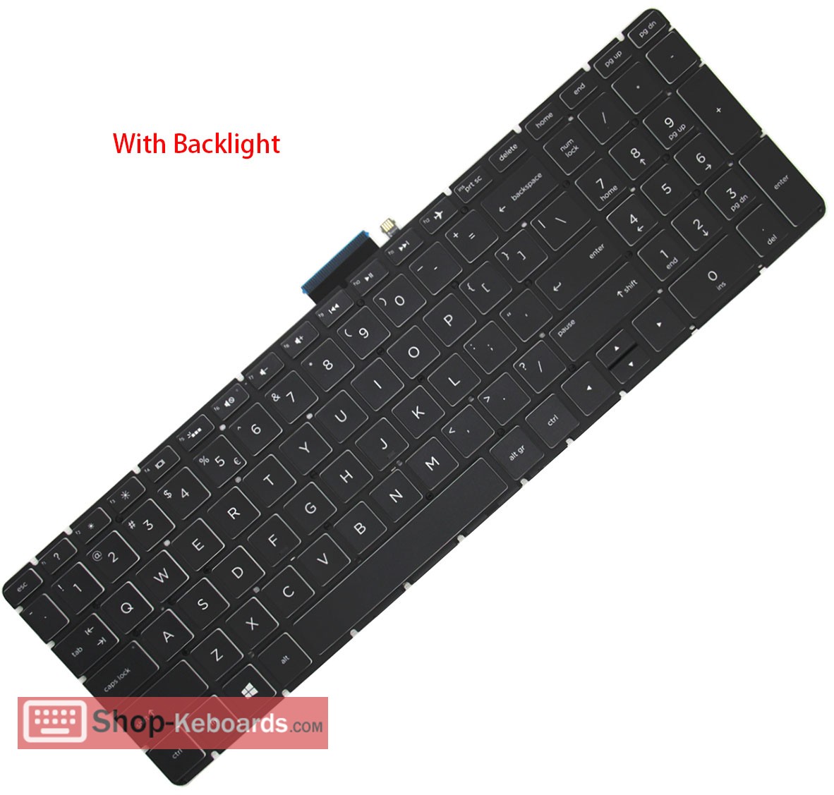 HP 926894-FL1 Keyboard replacement