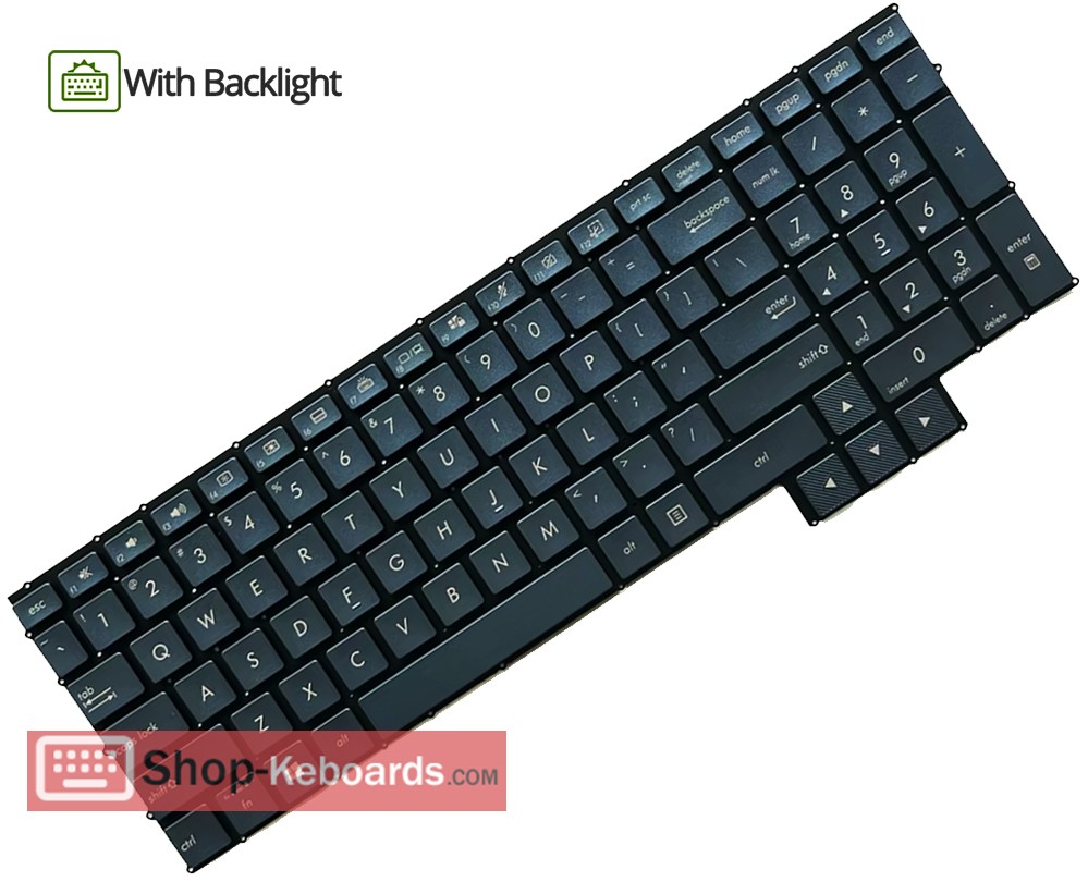 Asus W730G5T Keyboard replacement