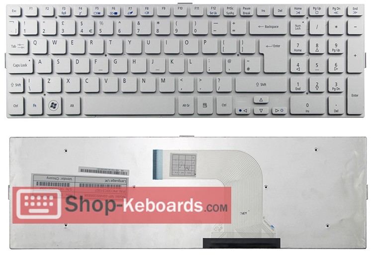Acer MP-09N66GB6920 Keyboard replacement