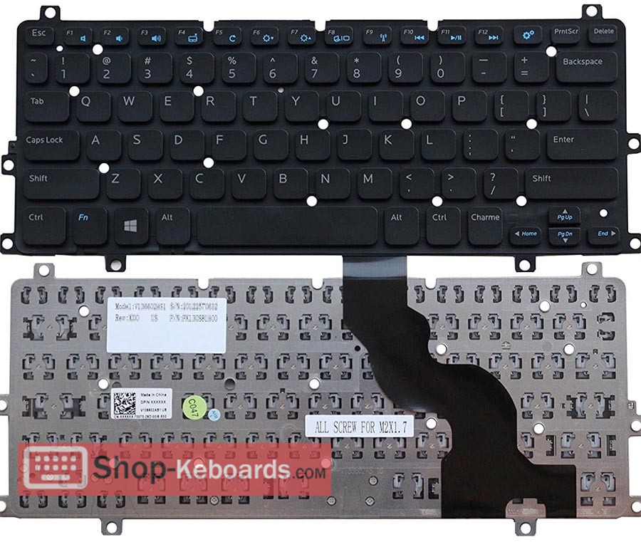 Compal PK130S81A17 Keyboard replacement